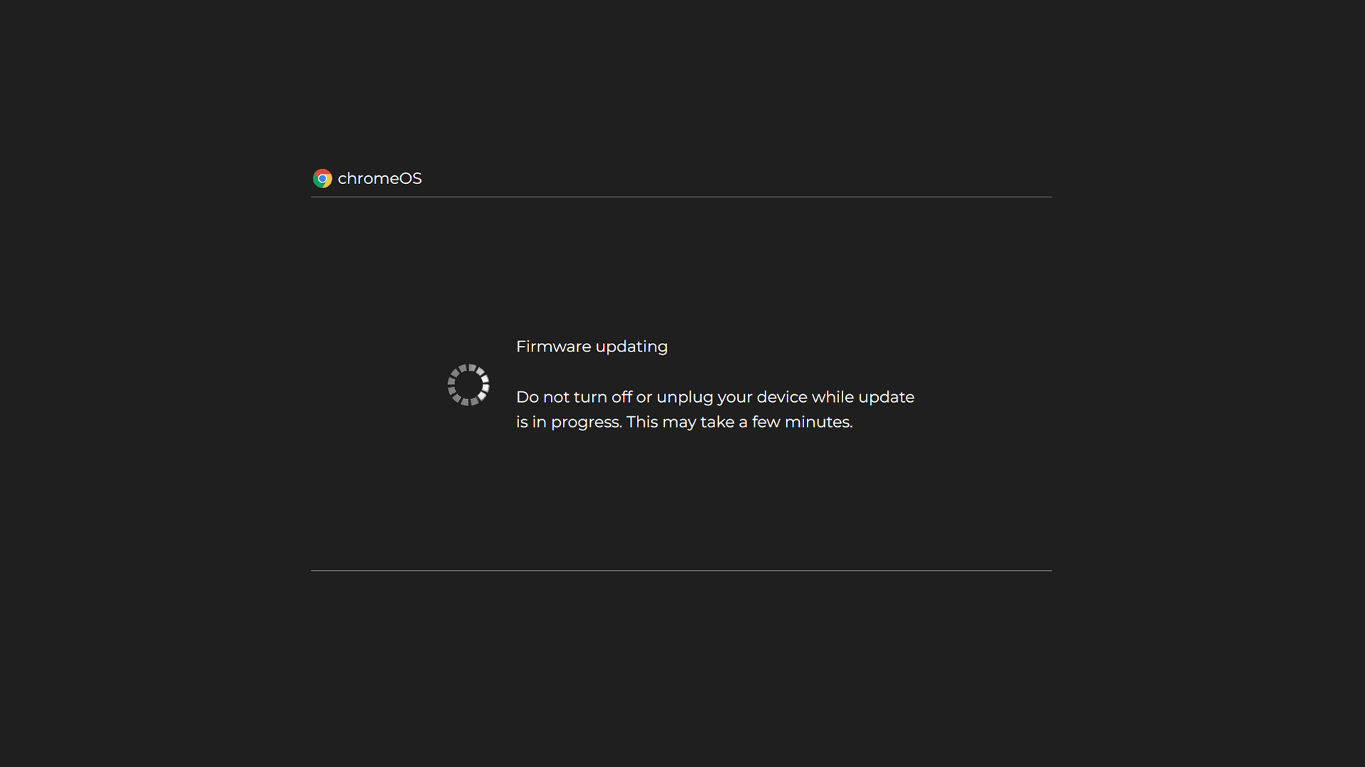 ChromeOS Fake Update
